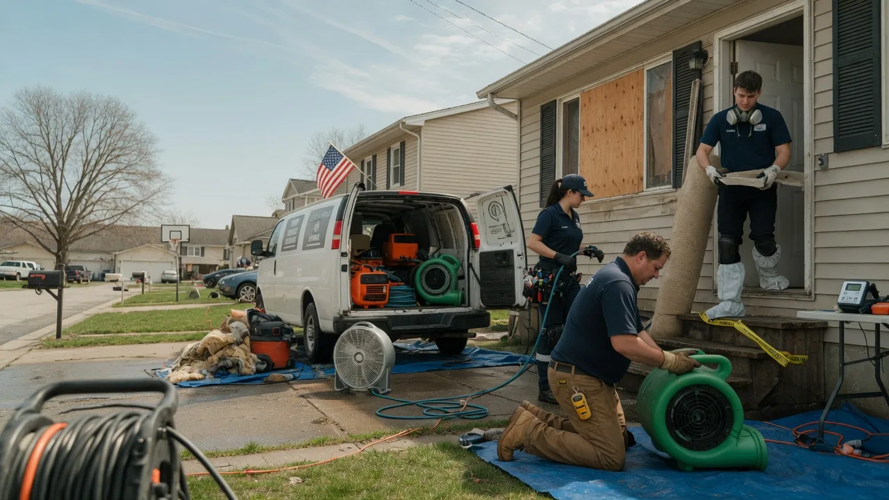 Water Damage Restoration in Vanderbilt, MI near me
